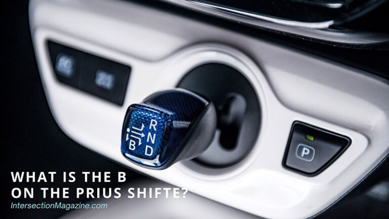What Is The B Mode On The Prius Shifter? B Gear Meaning