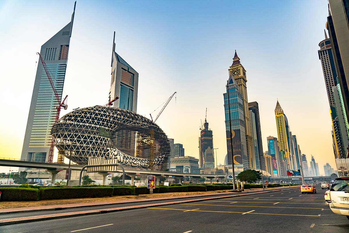 Dubai urban city