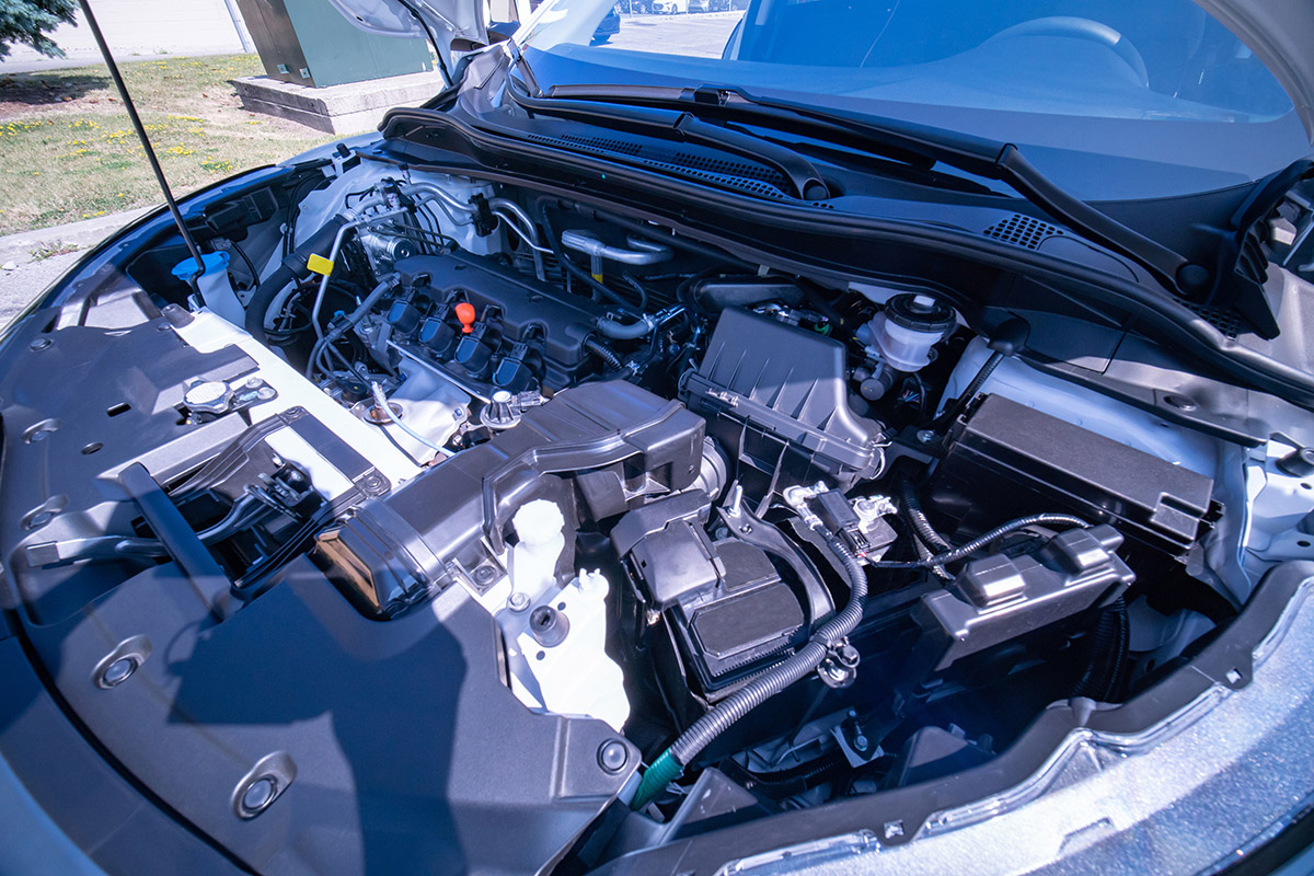 Car engine inspection