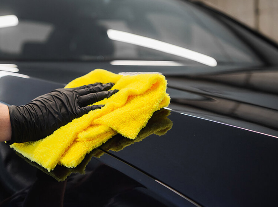 Drying and Polishing