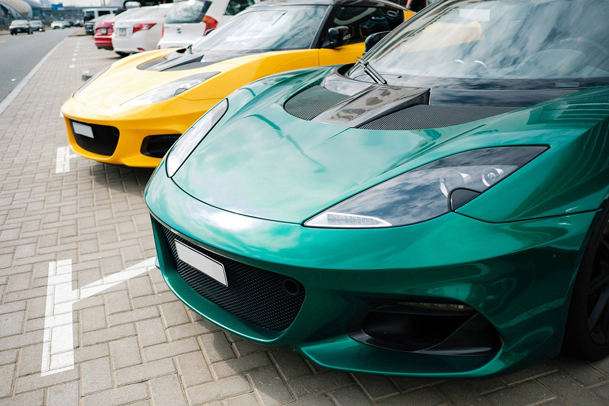 luxury car
